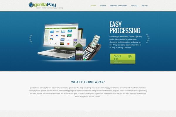 Optima theme site design template sample
