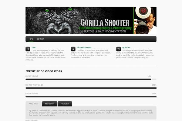 MAGNET theme site design template sample