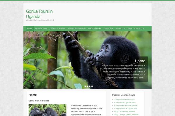 gorillatouruganda.com site used Travelify