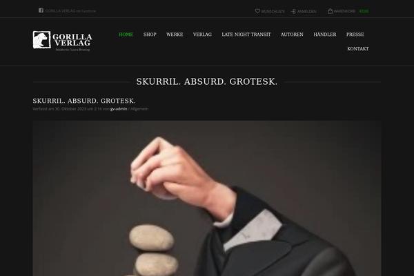 Legenda theme site design template sample