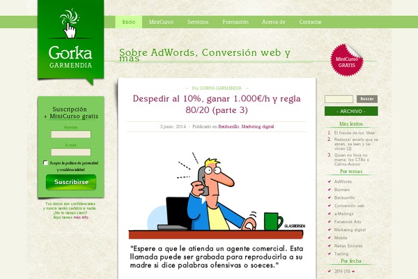 Site using WP jQuery Lightbox plugin