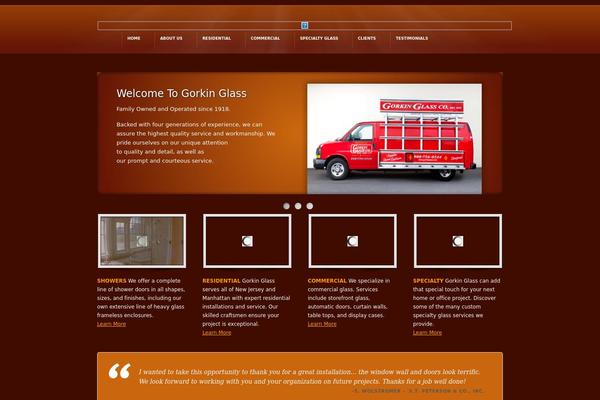Karma theme site design template sample