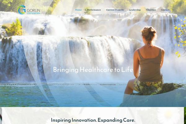 The-core-parent theme site design template sample