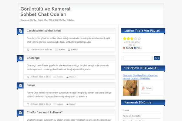 BlogoLife theme site design template sample