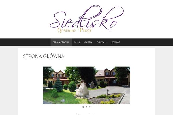 GeneratePress theme site design template sample