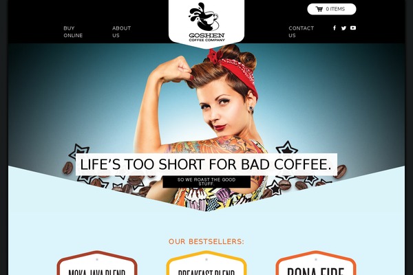goshencoffee.com site used Goshen