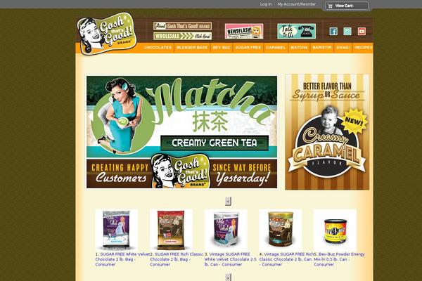 Blankslate Child theme site design template sample