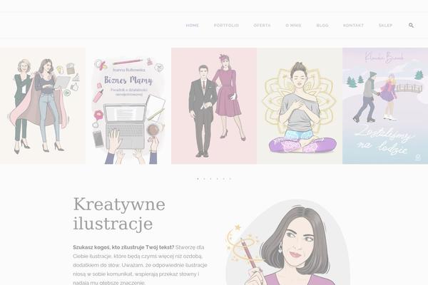 Dorianwp theme site design template sample