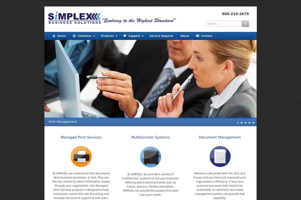 Classy theme site design template sample