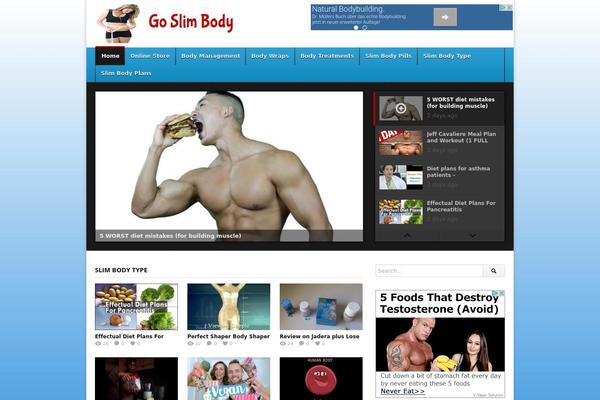 goslimbody.com site used deTube
