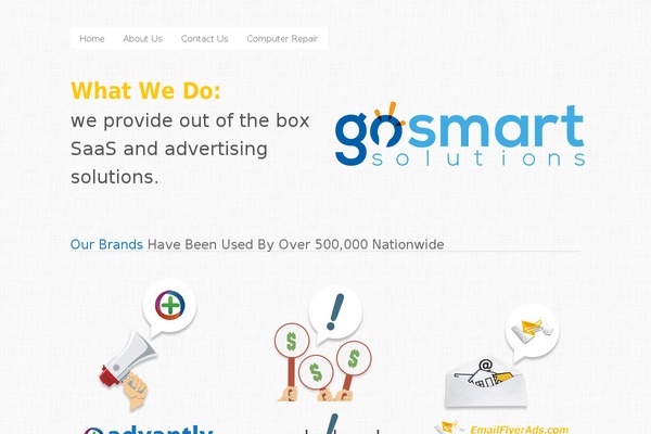Aware theme site design template sample