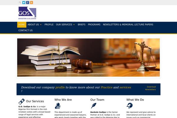 Campus theme site design template sample