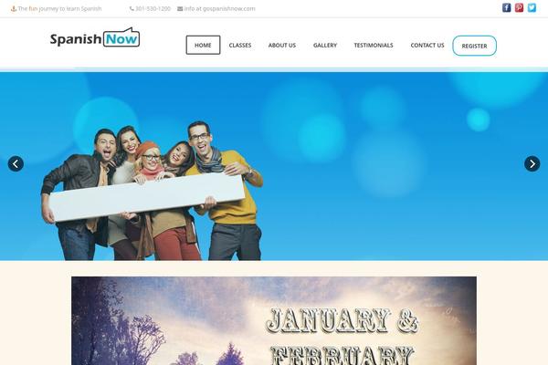 LMS theme site design template sample