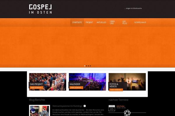 Churchope theme site design template sample