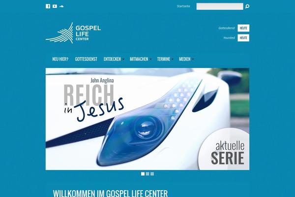 gospellifecenter.de site used Resurrect