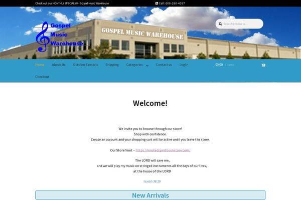 Site using Storefront Top Bar plugin