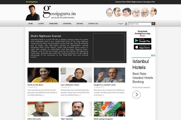 Premiumnews theme site design template sample