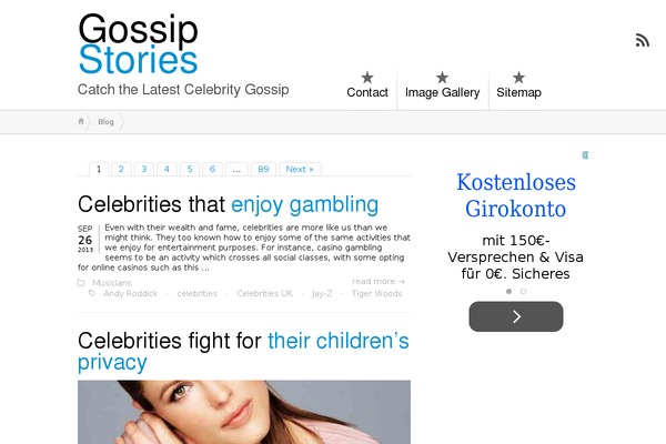Montezuma theme site design template sample
