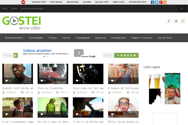 Site using Automatic Youtube Video Posts Plugin plugin