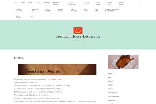 Azalea theme site design template sample