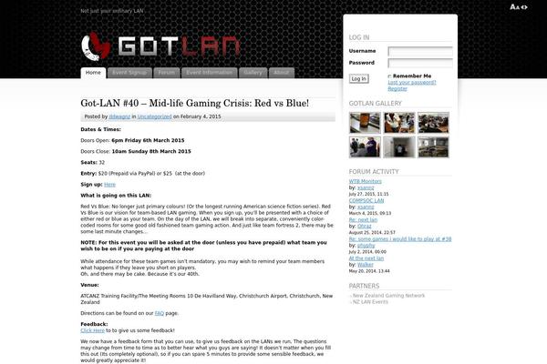 Fusion theme site design template sample