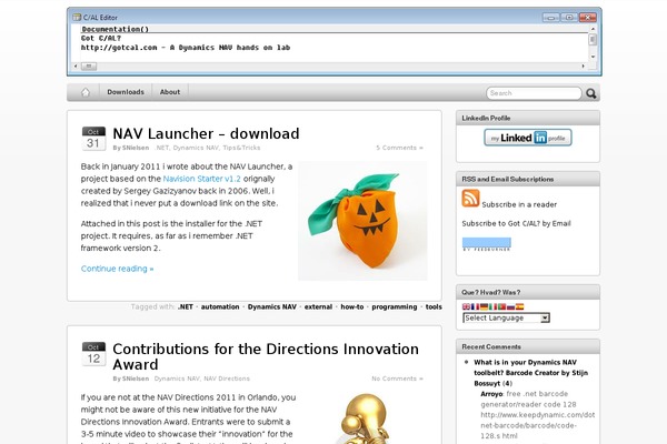 Iblog2 theme site design template sample