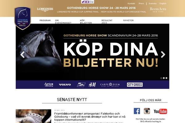 gbg_horseshow theme websites examples