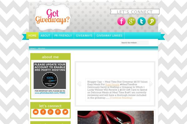 Modern Blogger Child Theme theme site design template sample