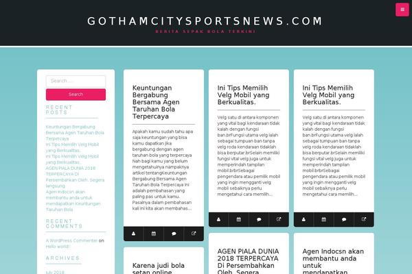 Site using Theia-sticky-sidebar plugin