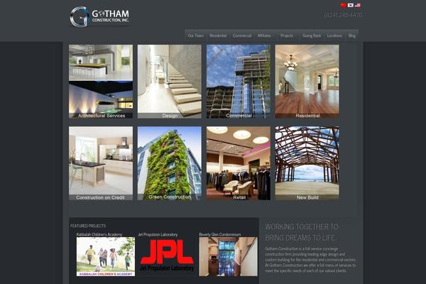 Wordpress Bootstrap Master theme site design template sample