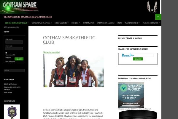 Site using Coaching Staffs plugin