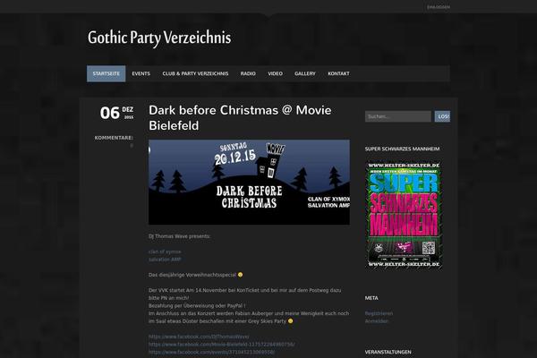 Soundboard theme site design template sample