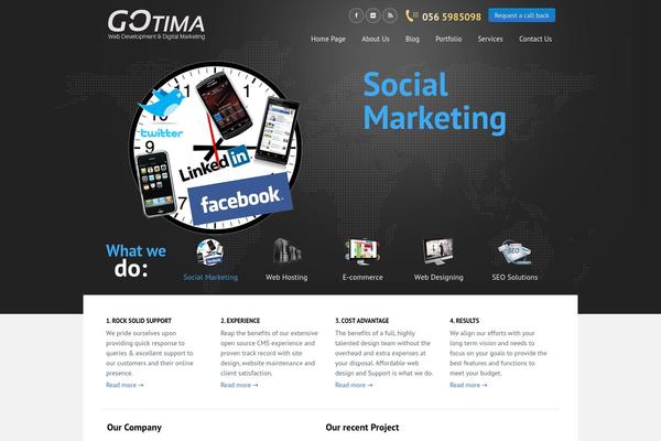 Site using Request Call Back plugin