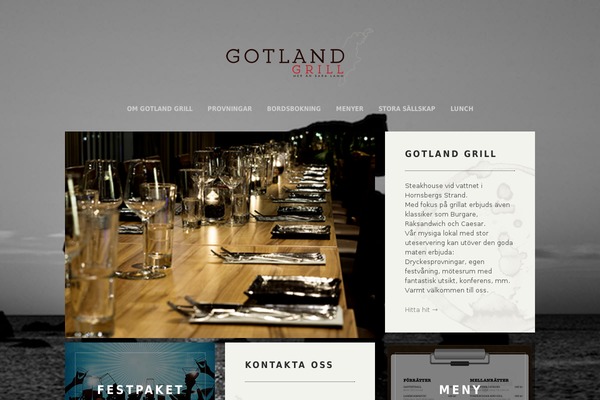 Steakhouse theme site design template sample