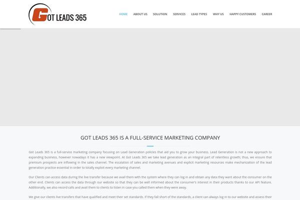 Richer theme site design template sample
