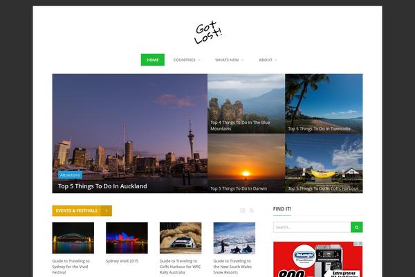 Entrance theme site design template sample