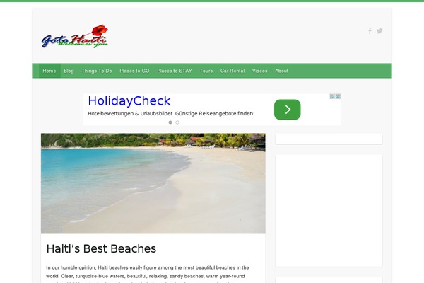Travelify theme site design template sample