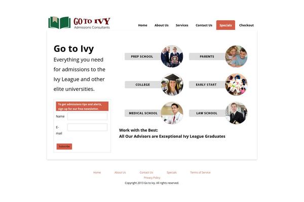 Site using ALO EasyMail Newsletter plugin