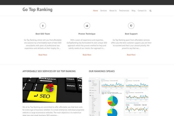 THBusiness theme site design template sample