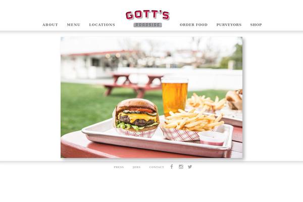 gottsroadside.com site used Novo-wp