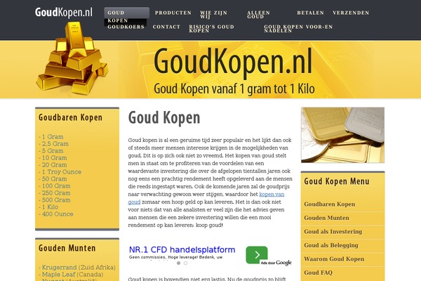 Thesis 1.8 theme site design template sample