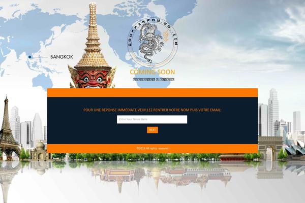 Dignity theme site design template sample