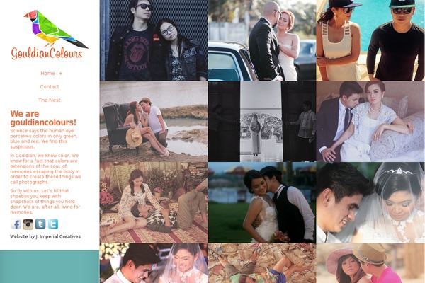 Origin theme site design template sample