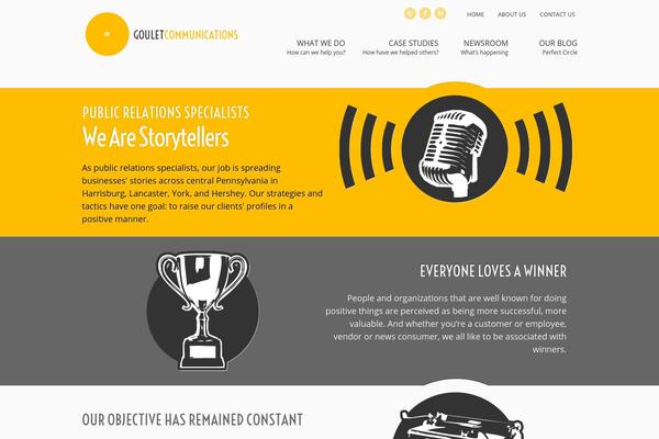 Site using My-company-menu plugin