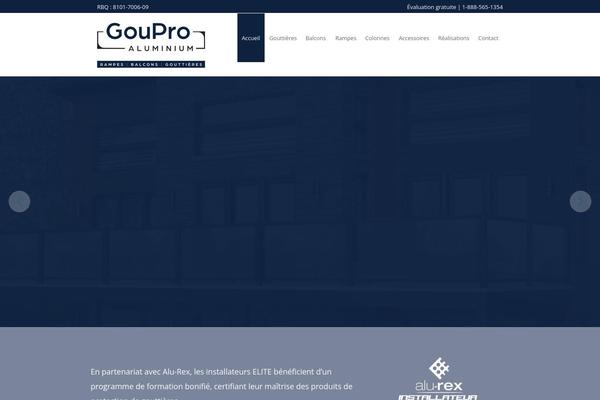 Sapphire theme site design template sample