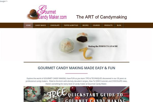 gourmetcandymaker.com site used E2w-themes-business-advantage