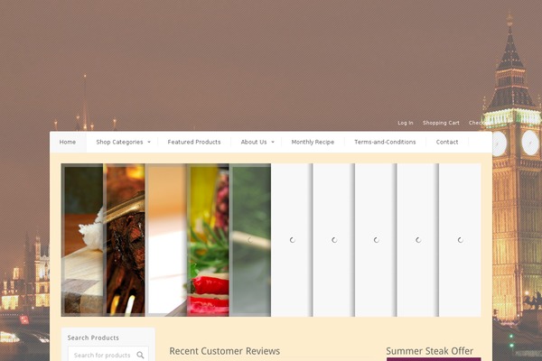 Abundance theme site design template sample