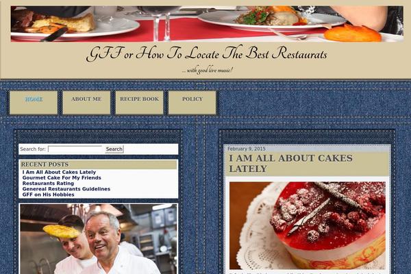 gourmetfoodfinder.com site used Denim