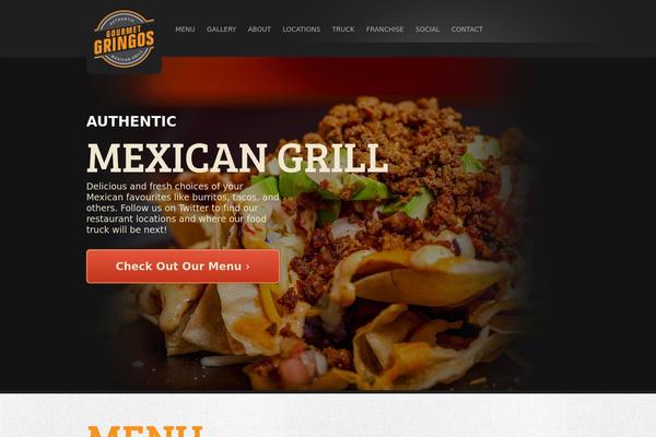Iron Bull theme site design template sample