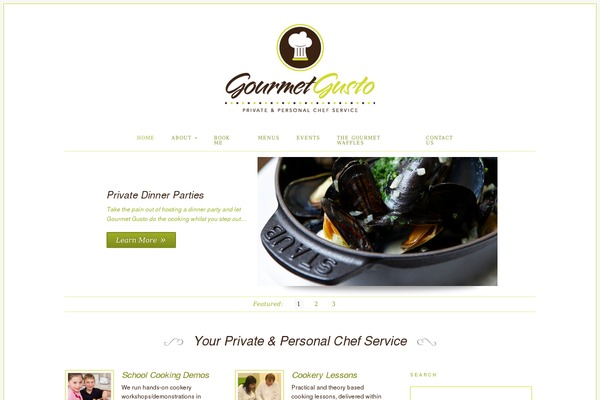 Florentia theme site design template sample